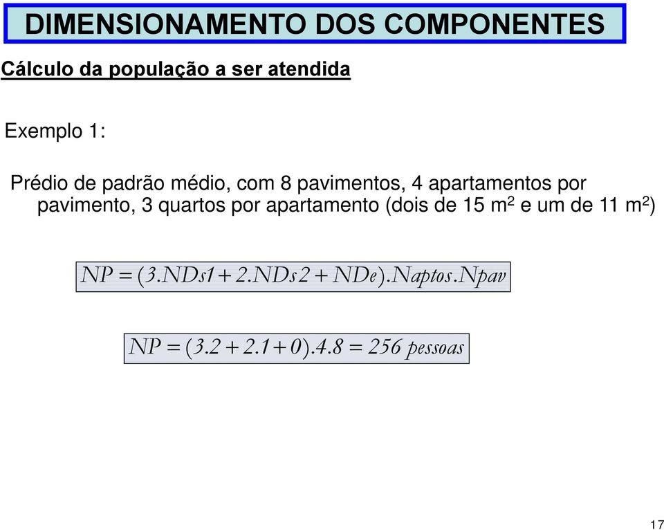 por apartamento t (dois de 15 m 2 e um de 11 m 2 ) NP ( 3.