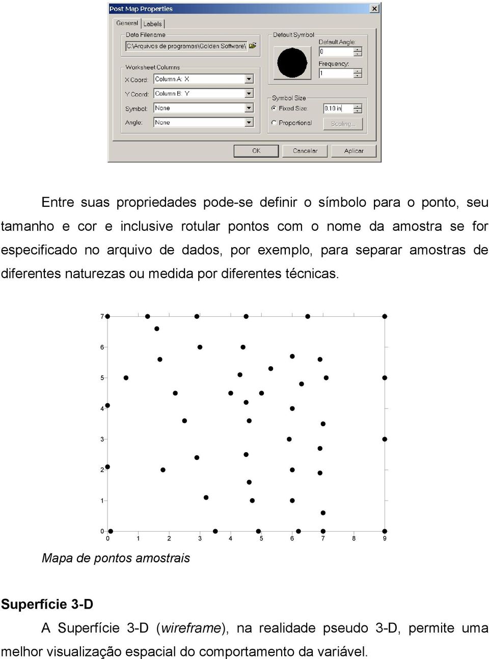 diferentes naturezas ou medida por diferentes técnicas.