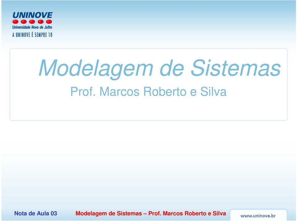 Prof. Marcos