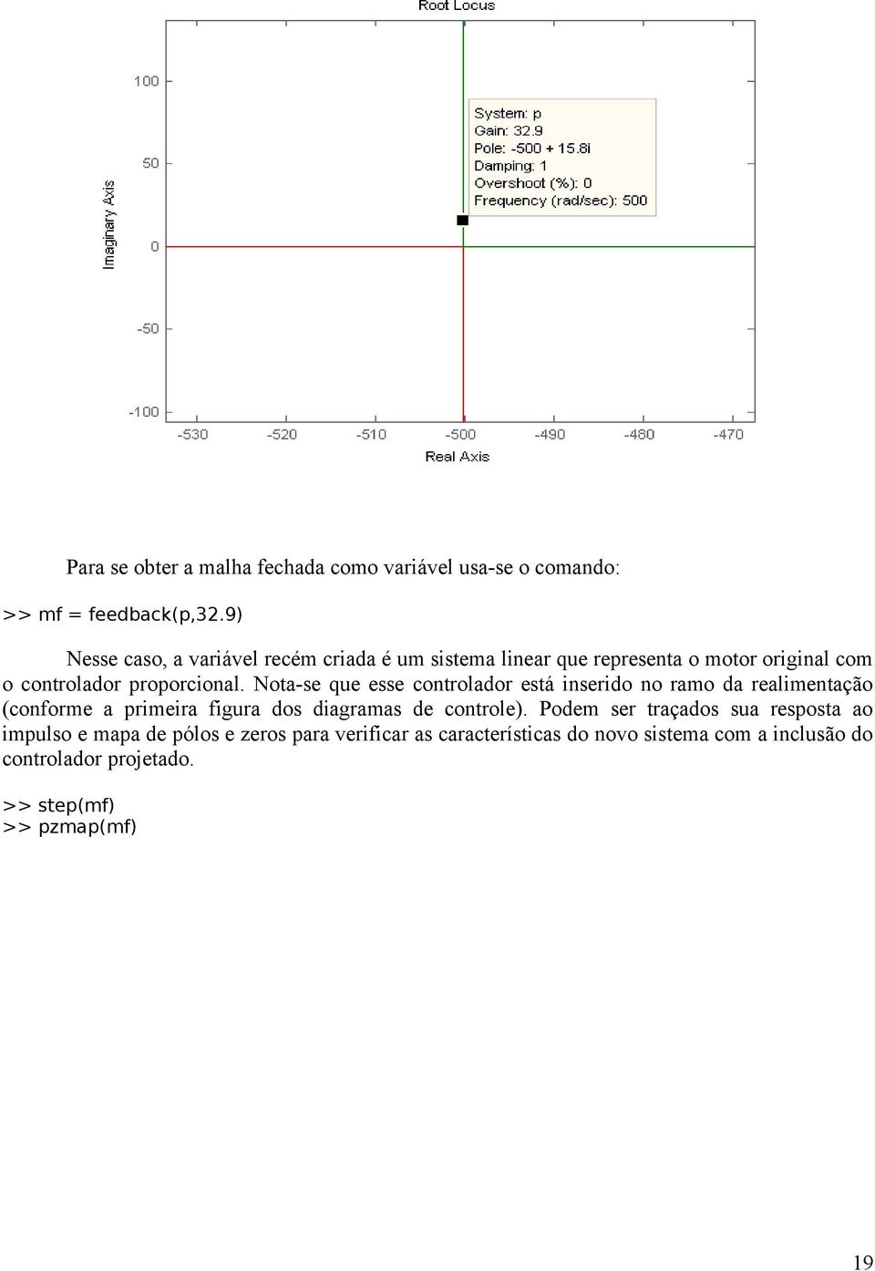 Nota-se que esse controlador está inserido no ramo da realimentação (conforme a primeira figura dos diagramas de controle).