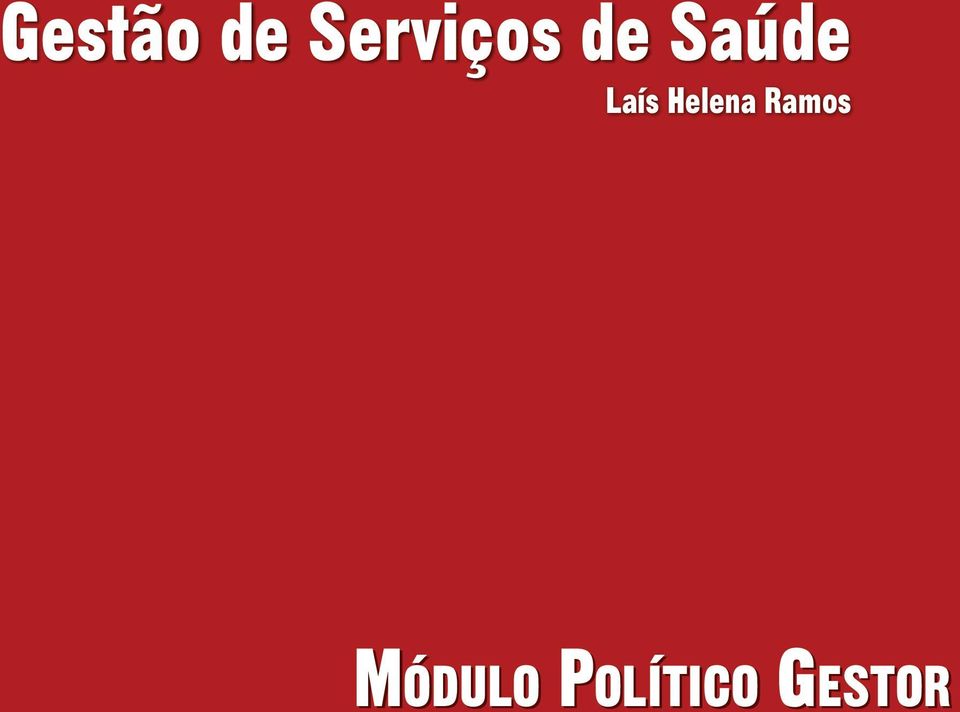 Saúde Laís