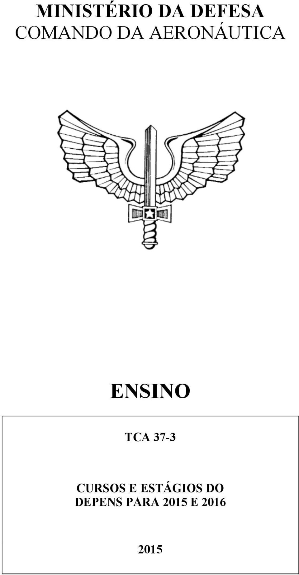 ENSINO TCA 37-3 CURSOS E
