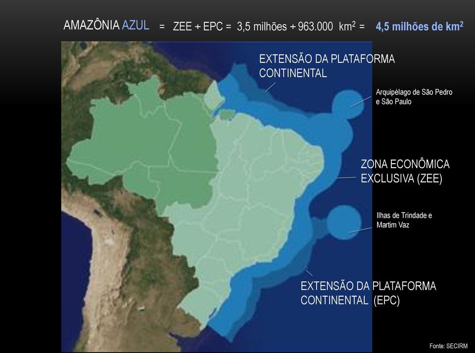 Arquipélago de São Pedro e São Paulo ZONA ECONÔMICA EXCLUSIVA