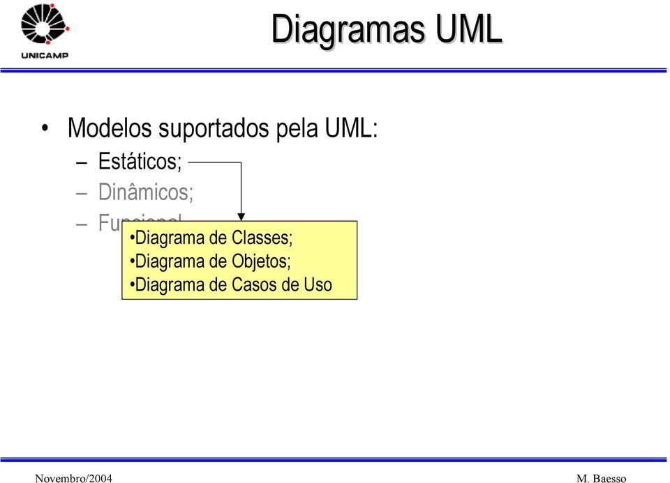 Funcional Diagrama de Classes;