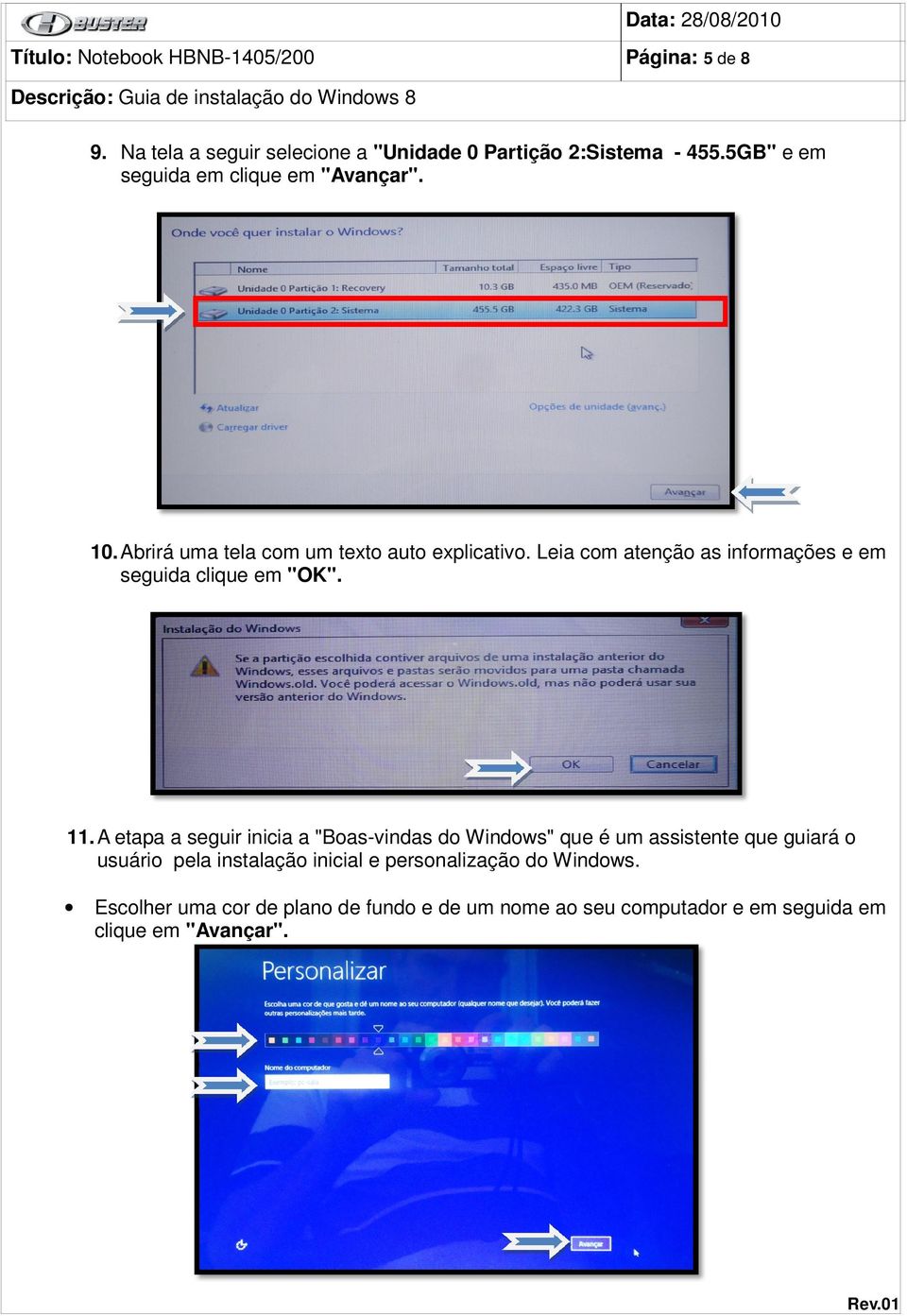 Leia com atenção as informações e em seguida clique em "OK". 11.