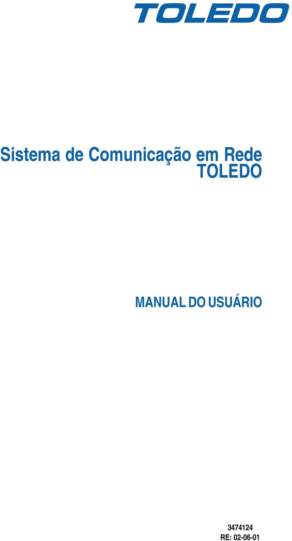 Rede TOLEDO MANUAL