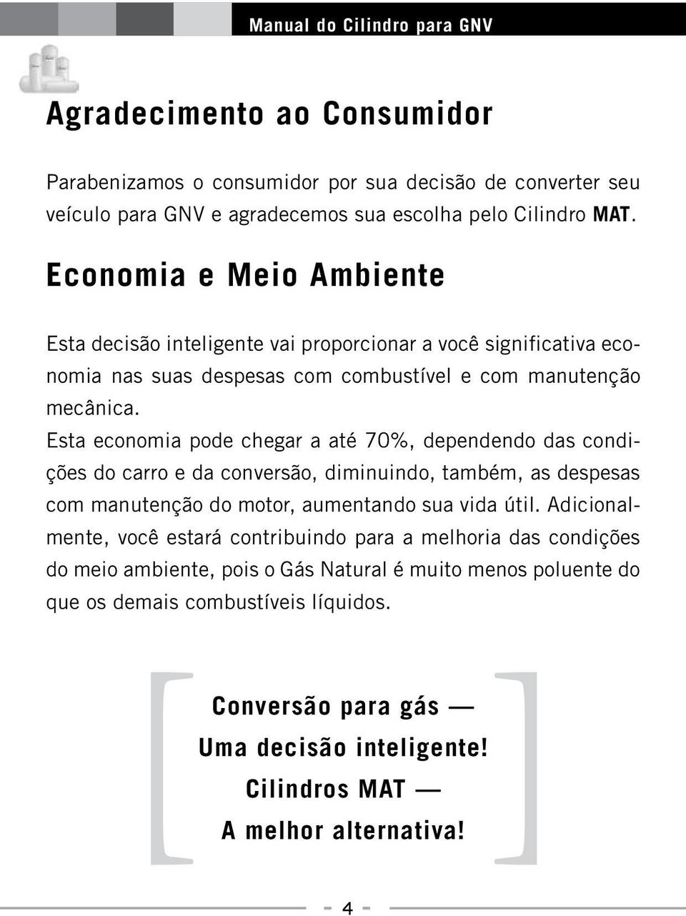 Esta economia pode chegar a até 70%, dependendo das condições do carro e da conversão, diminuindo, também, as despesas com manutenção do motor, aumentando sua vida útil.