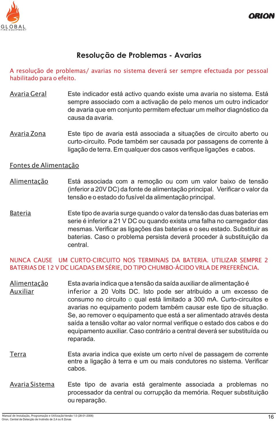 Está sempre associado com a activação de pelo menos um outro indicador de avaria que em conjunto permitem efectuar um melhor diagnóstico da causa da avaria.