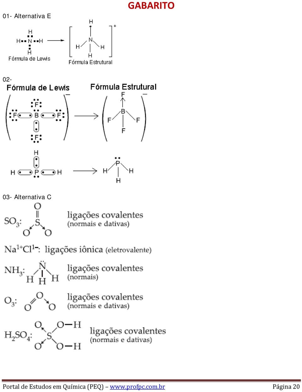 de Estudos em Química (PEQ)