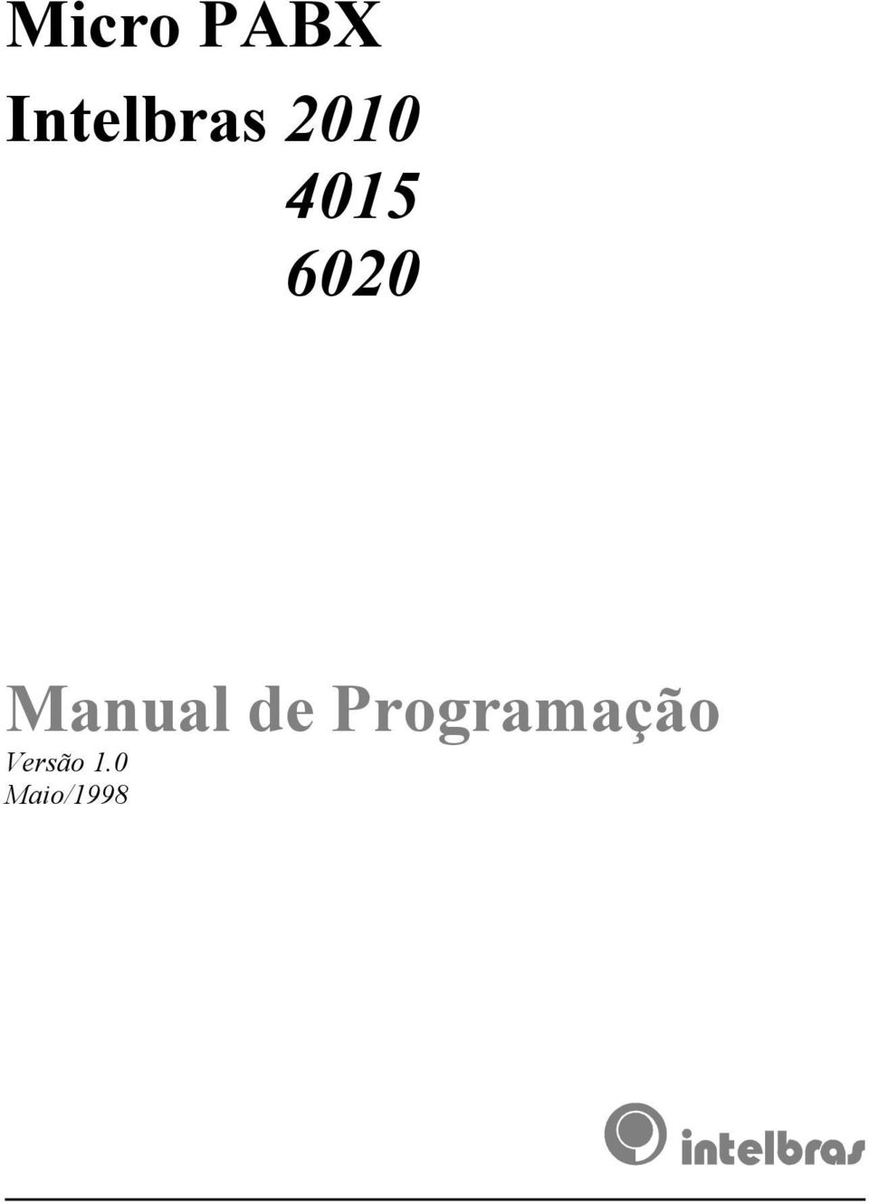 6020 Manual de