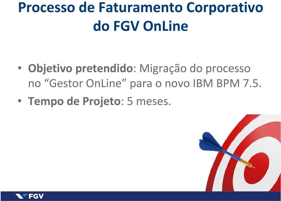 Migração do processo no Gestor OnLine