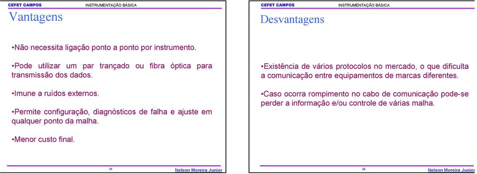 Permite configuração, diagnósticos de falha e ajuste em qualquer ponto da malha.