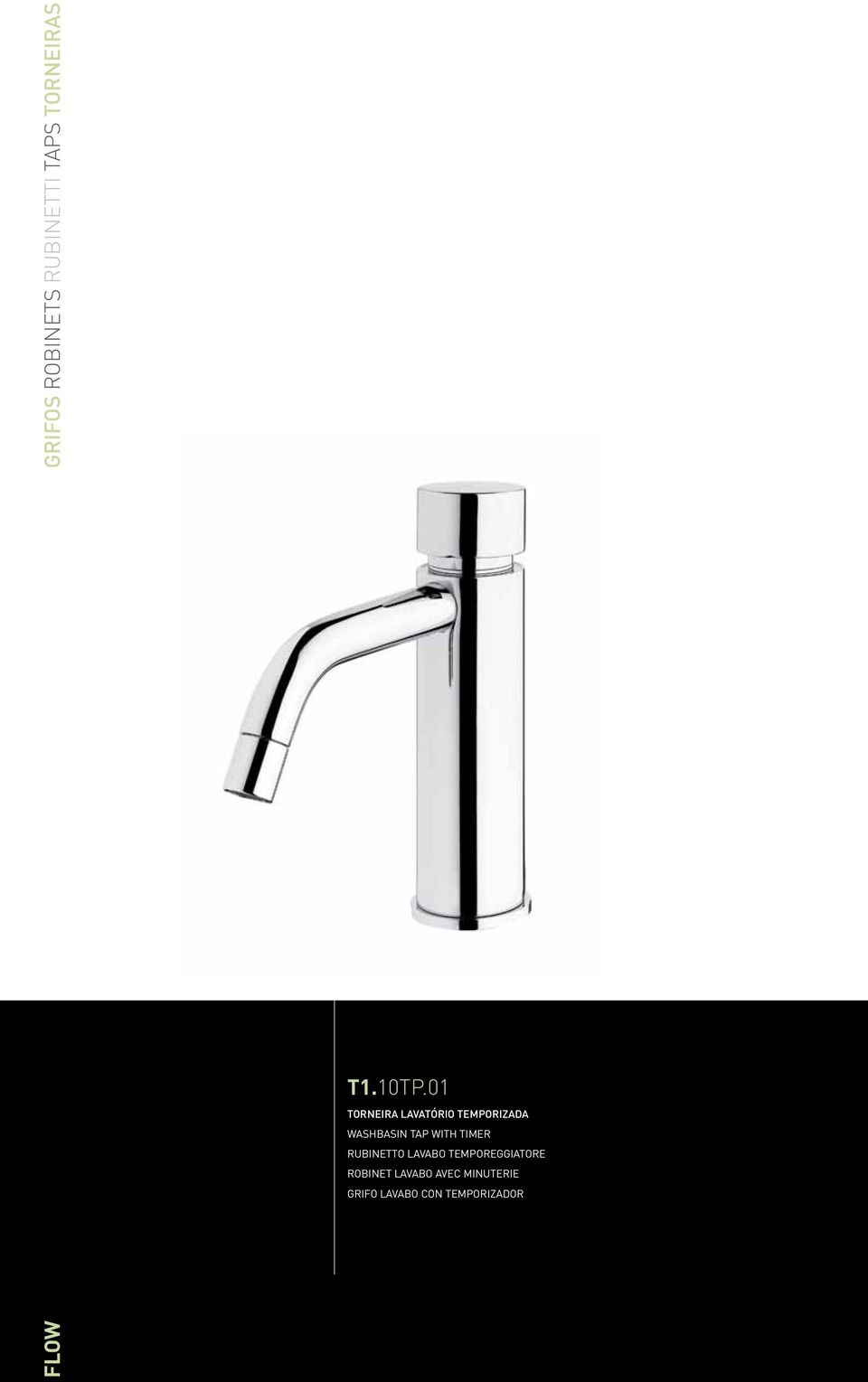 TAP WITH TIMER RUBINETTO LAVABO TEMPOREGGIATORE