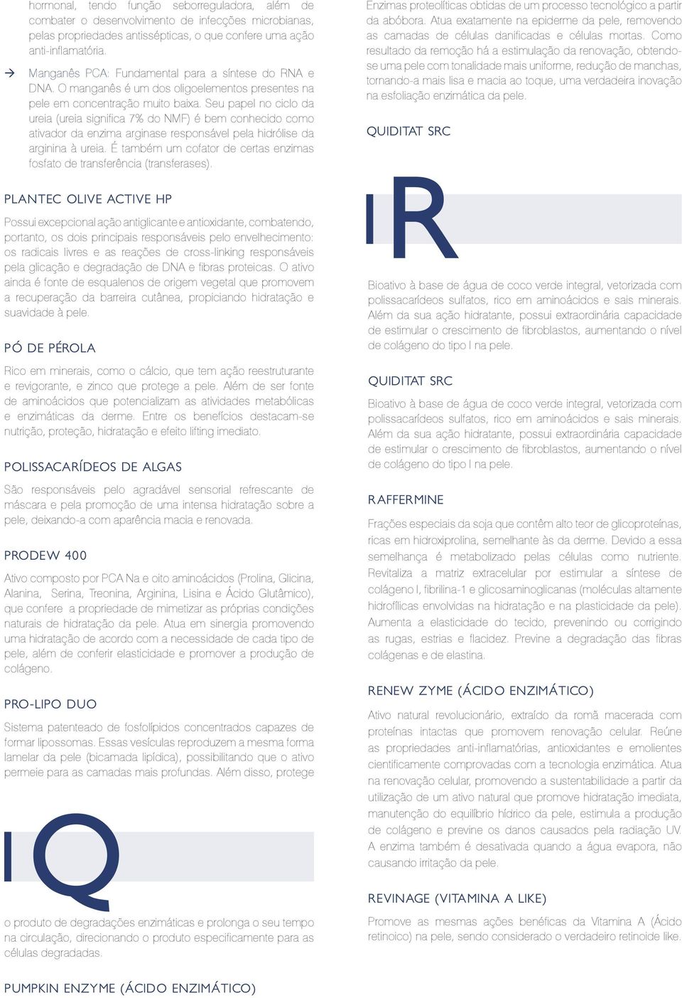 Seu papel no ciclo da ureia (ureia significa 7% do NMF) é bem conhecido como ativador da enzima arginase responsável pela hidrólise da arginina à ureia.