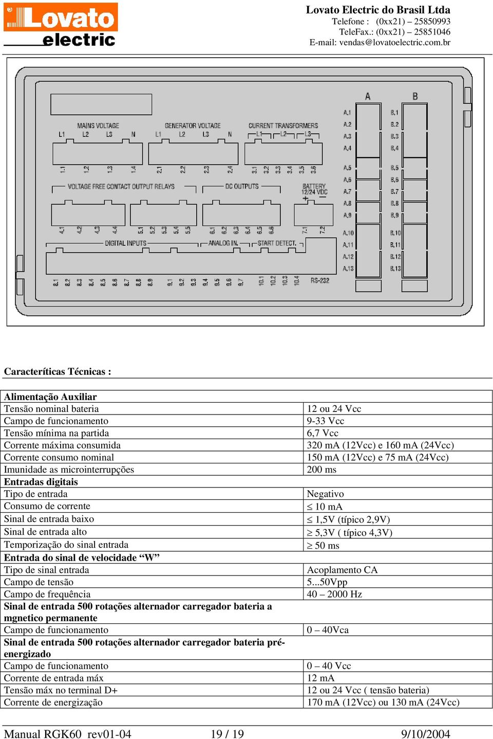 Campo de frequência Sinal de entrada 500 rotações alternador carregador bateria a mgnetico permanente Campo de funcionamento Sinal de entrada 500 rotações alternador carregador bateria préenergizado