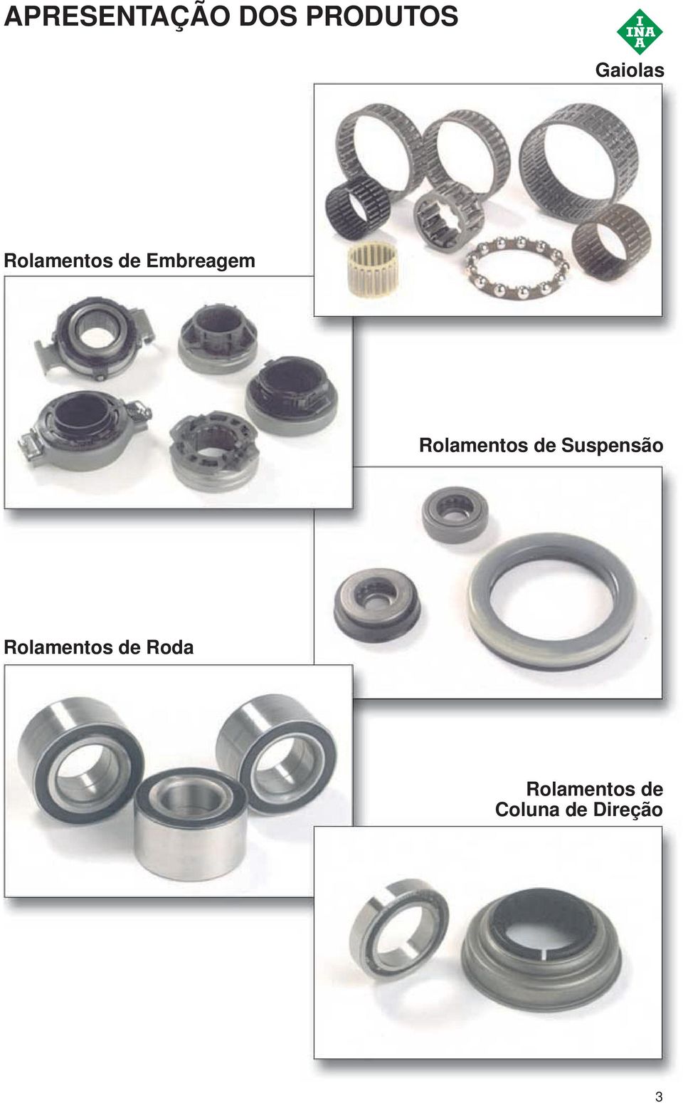 Rolamentos de Suspensão