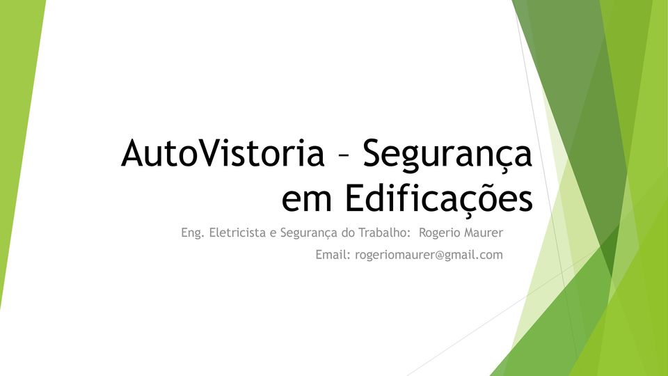 Eletricista e Segurança do