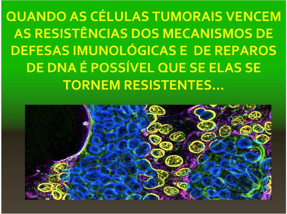 DEFESAS IMUNOLÓGICAS E DE REPAROS DE