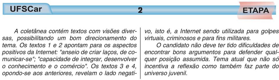 conhecimento e o comércio".