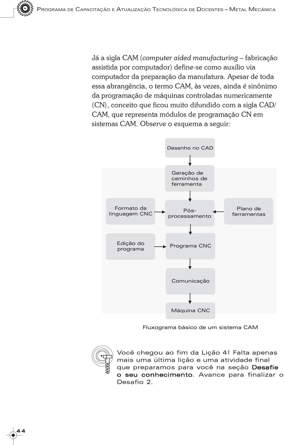 Apesar de toda essa abrangência, o termo CAM, às vezes, ainda é sinônimo da programação de máquinas controladas numericamente (CN), conceito que ficou muito difundido com