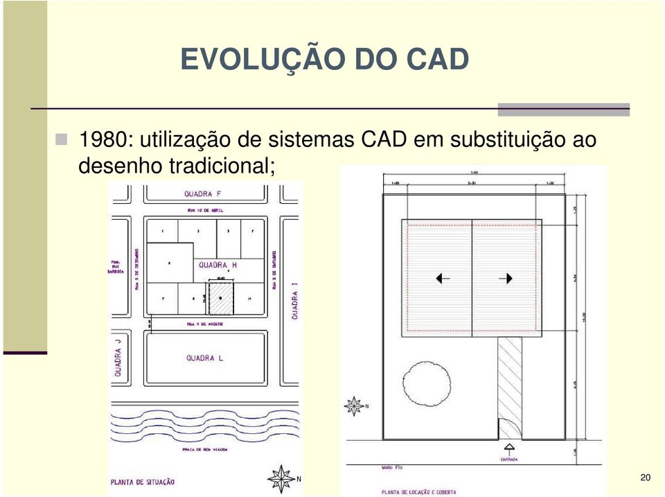 CAD em substituição ao