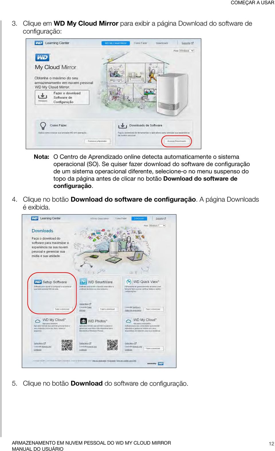 automaticamente o sistema operacional (SO).