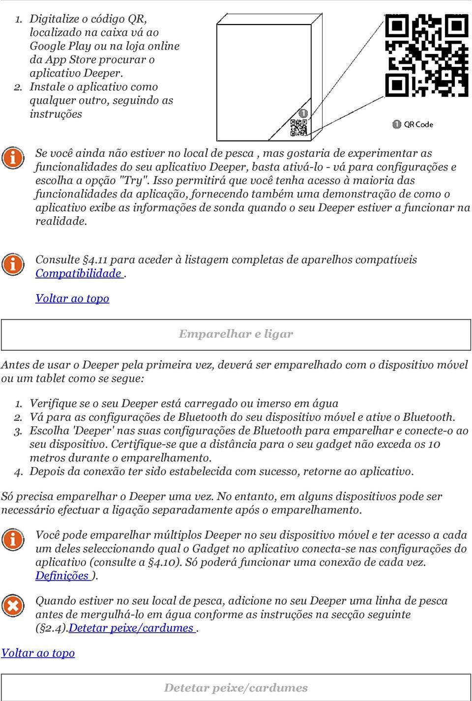 vá para configurações e escolha a opção "Try".