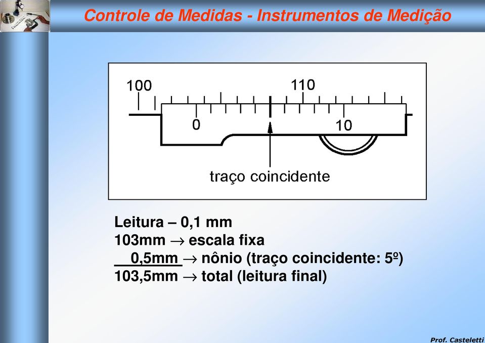 (traço coincidente: 5º)