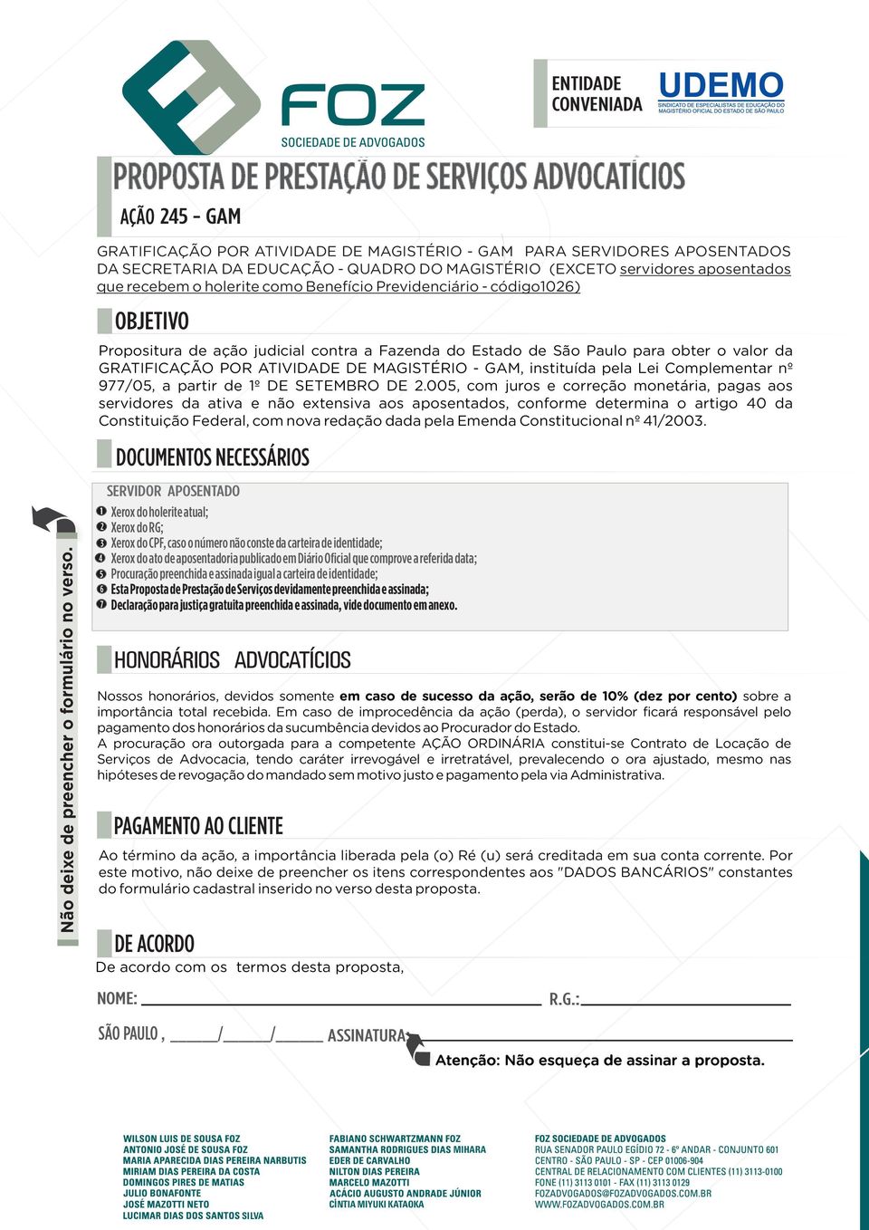 ATIVIDADE DE MAGISTÉRIO - GAM, instituída pela Lei Complementar nº 977/05, a partir de 1º DE SETEMBRO DE 2.