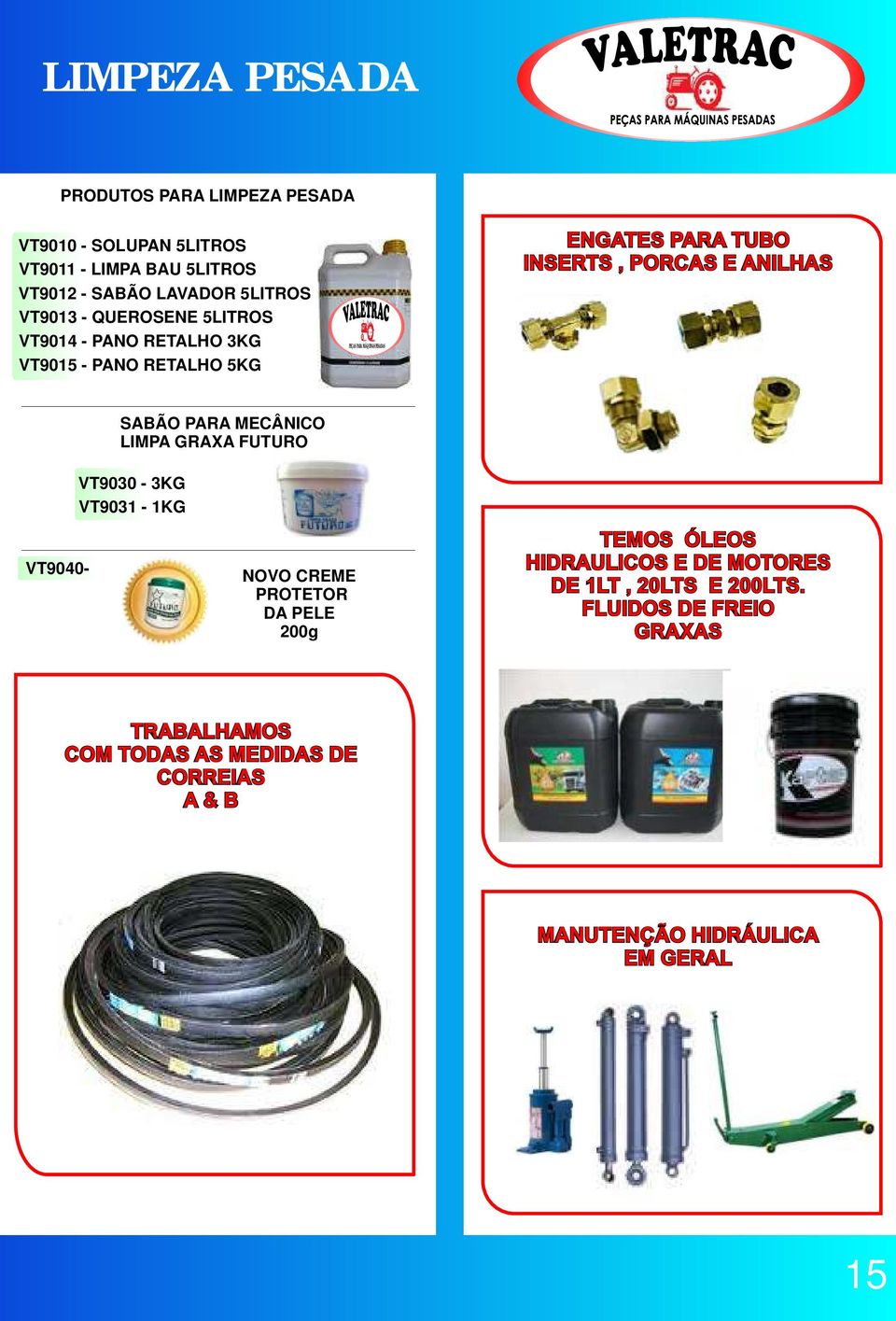 PARA MECÂNICO LIMPA GRAXA FUTURO VT9030-3KG VT9031-1KG VT9040- NOVO CREME PROTETOR DA PELE 200g TEMOS ÓLEOS HIDRAULICOS E DE