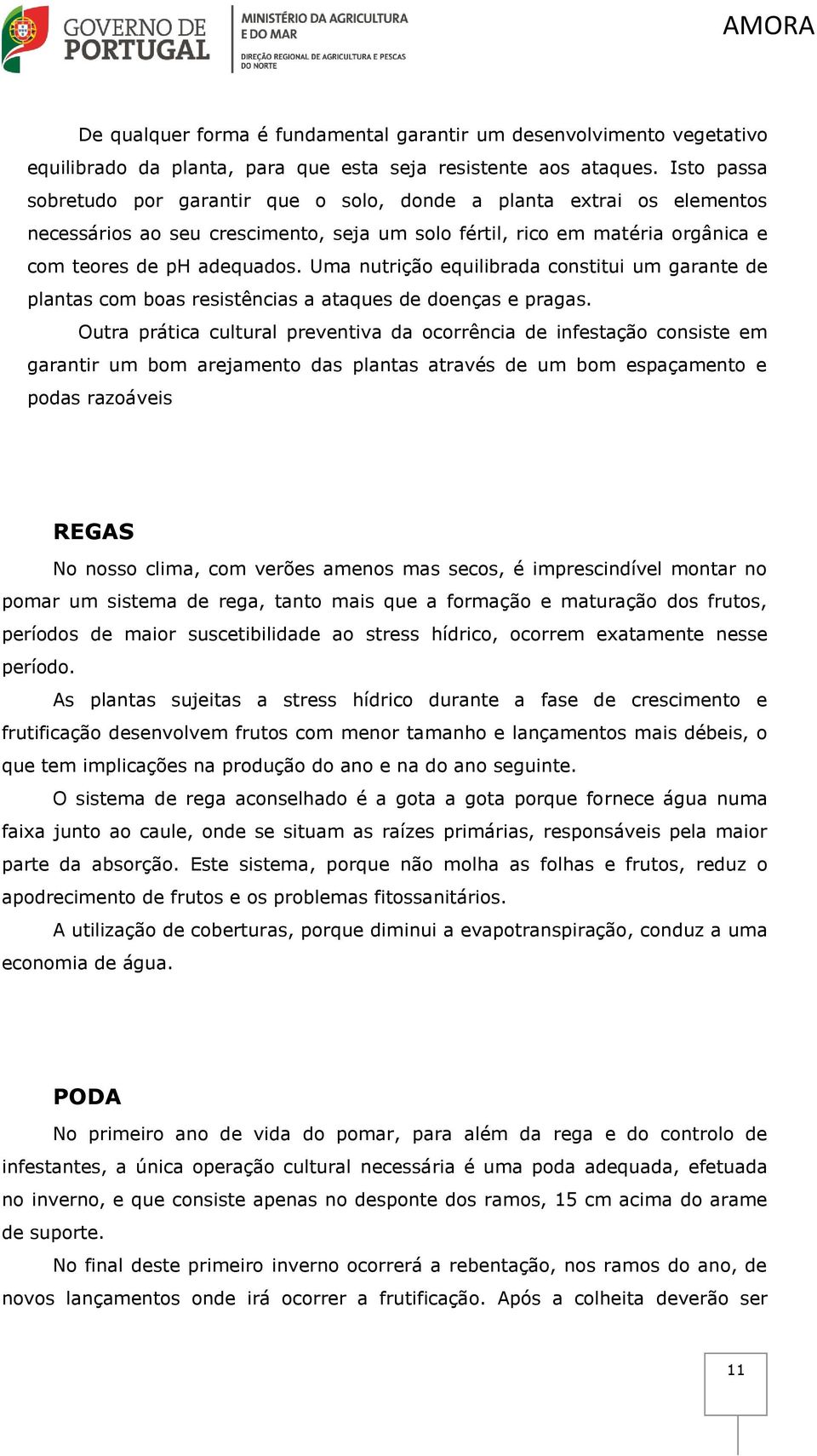 Uma nutrição equilibrada constitui um garante de plantas com boas resistências a ataques de doenças e pragas.