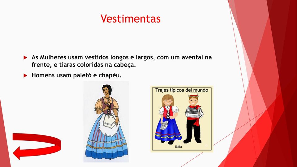 avental na frente, e tiaras