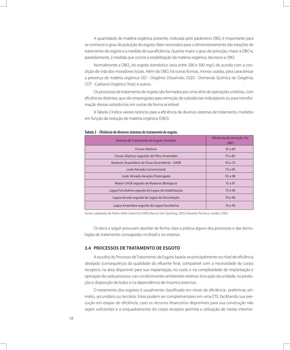 Normalmente a DBO 5 do esgoto doméstico varia entre 200 e 500 mg/l, de acordo com a condição de vida dos moradores locais.