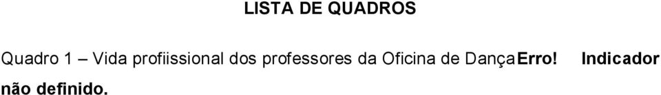 professores da Oficina de