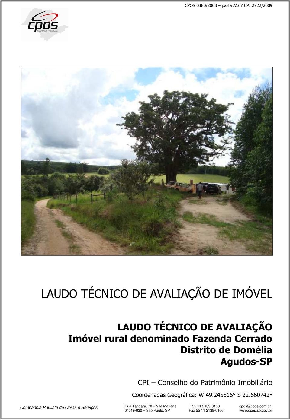 Distrito de Domélia Agudos-SP CPI Conselho do