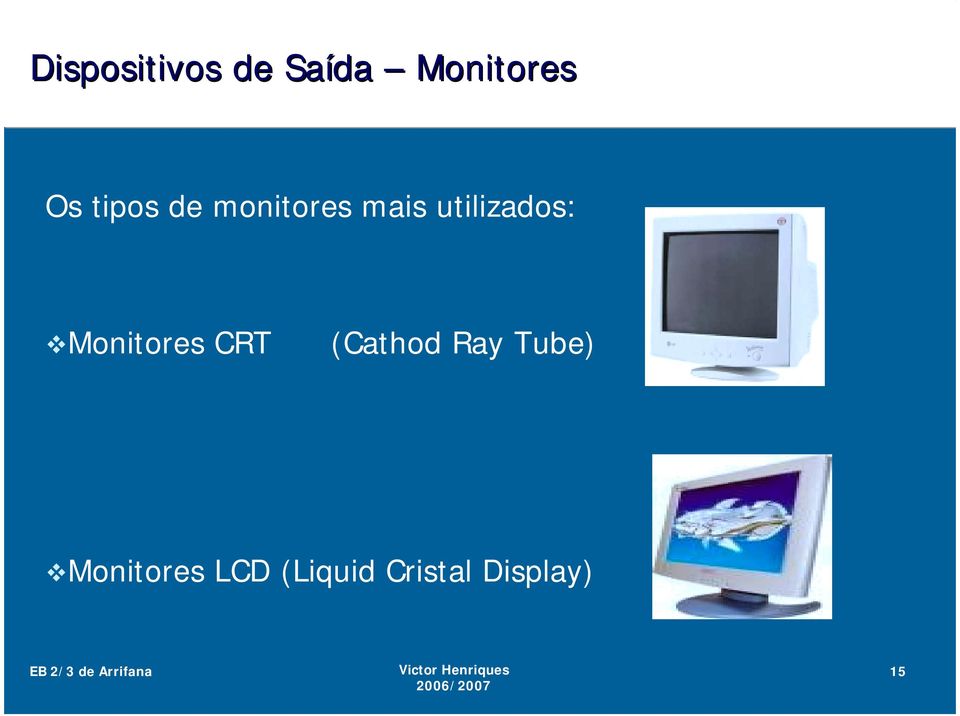 Monitores CRT (Cathod Ray Tube)