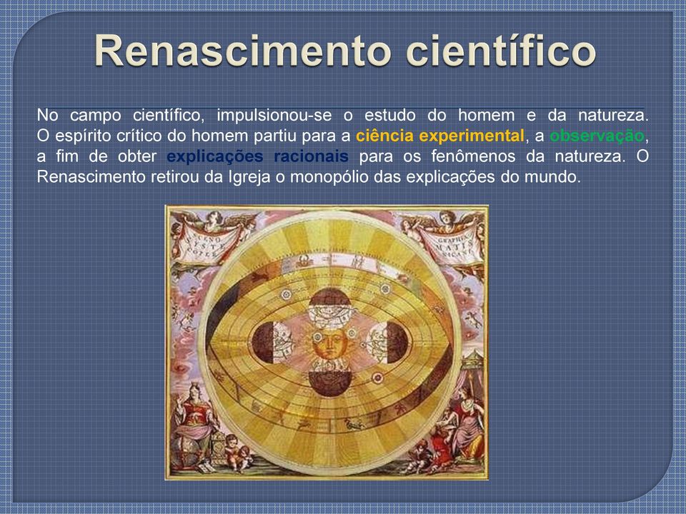 observação, a fim de obter explicações racionais para os fenômenos da