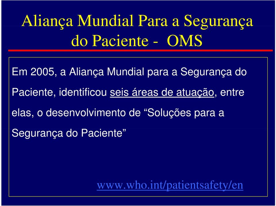 seis áreas de atuação, entre elas, o desenvolvimento de