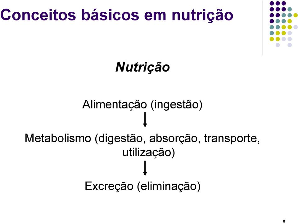 Metabolismo (digestão, absorção,