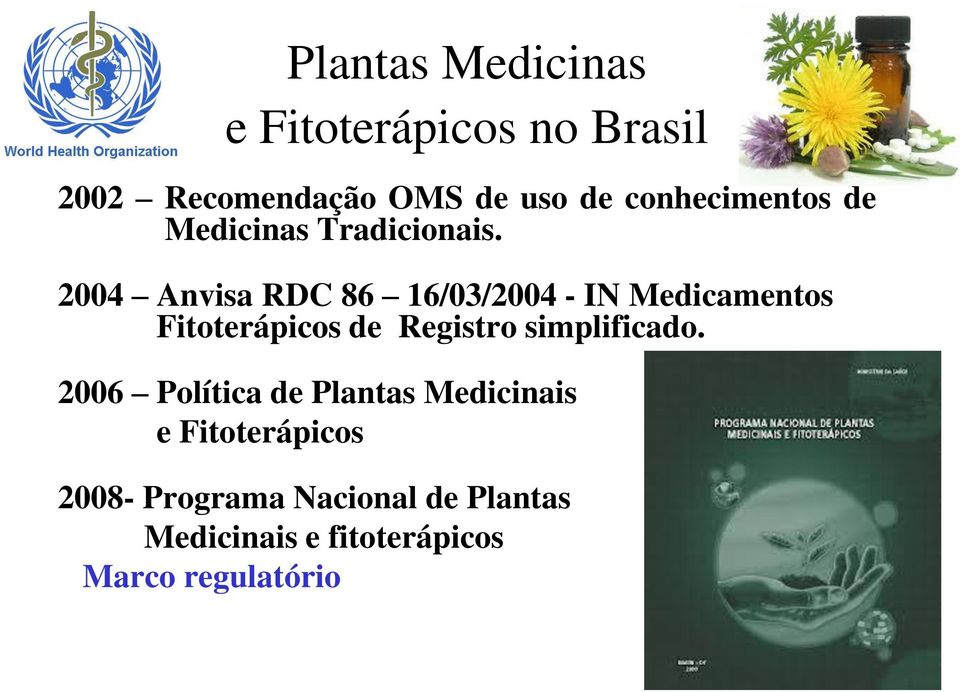 2004 Anvisa RDC 86 16/03/2004 - IN Medicamentos Fitoterápicos de Registro