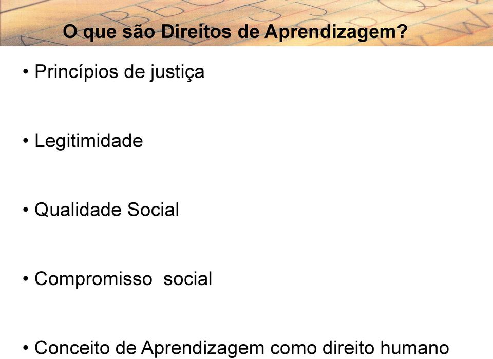 Qualidade Social Compromisso social