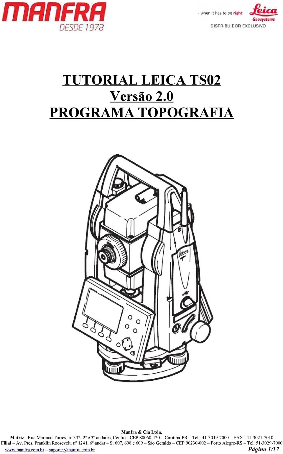 0 PROGRAMA TOPOGRAFIA www.