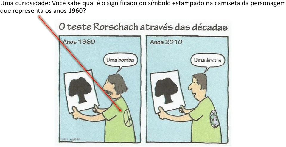 símbolo estampado na camiseta