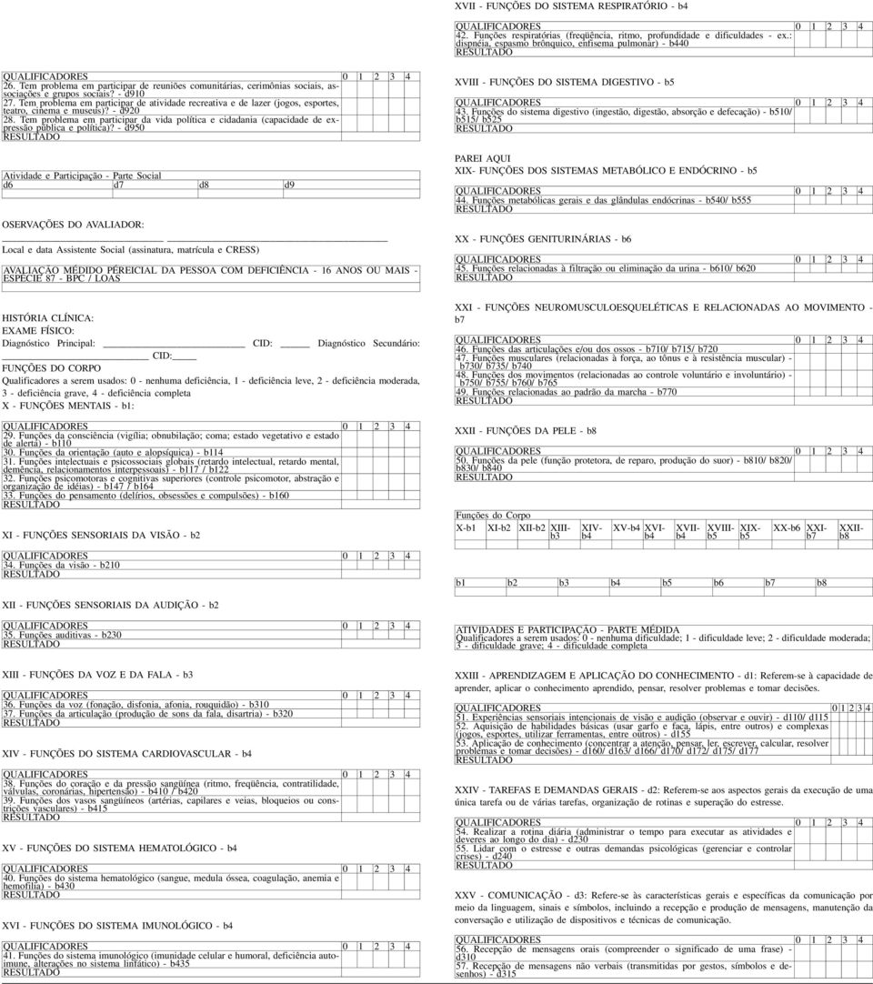 Tem problema em participar de atividade recreativa e de lazer (jogos, esportes, teatro, cinema e museus)? - d920 28.