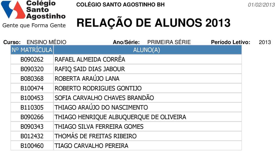 BRANDÃO B110305 THIAGO ARAÚJO DO NASCIMENTO B090266 THIAGO HENRIQUE ALBUQUERQUE DE OLIVEIRA