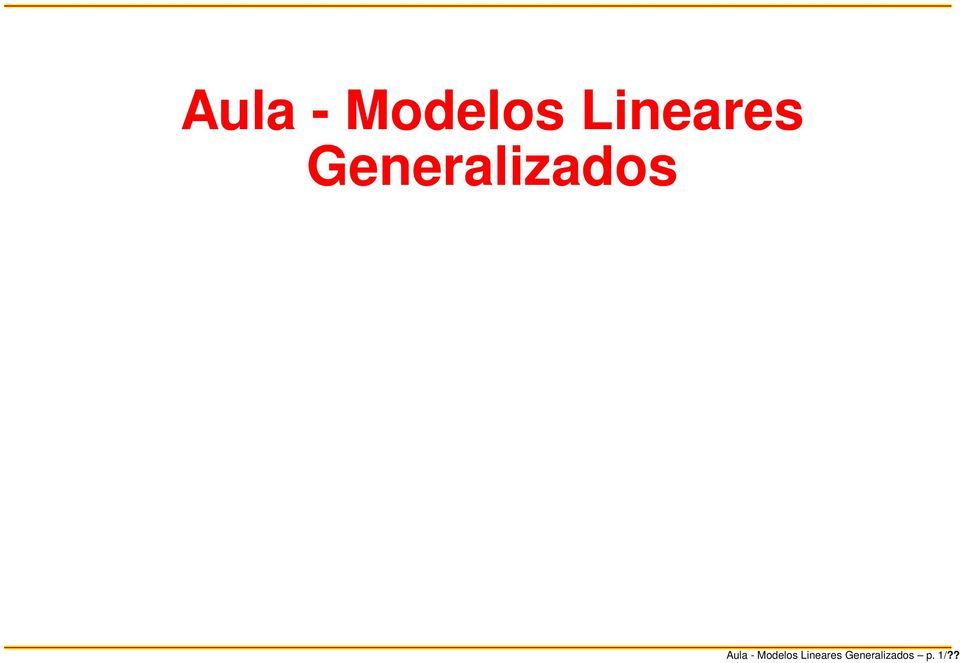 Generalizados  