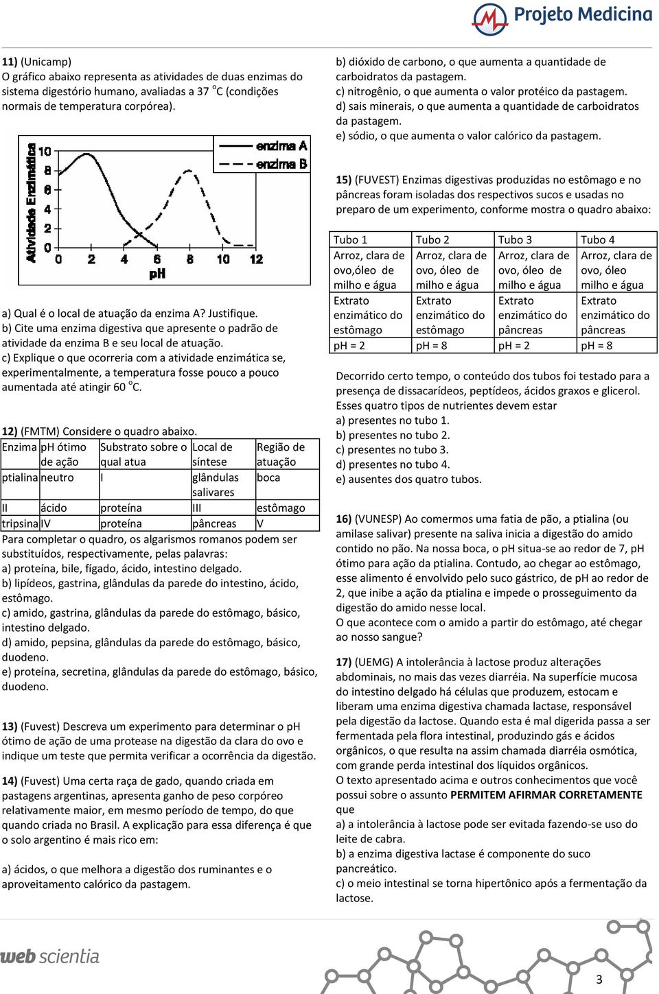 d) sais minerais, o que aumenta a quantidade de carboidratos da pastagem. e) sódio, o que aumenta o valor calórico da pastagem.