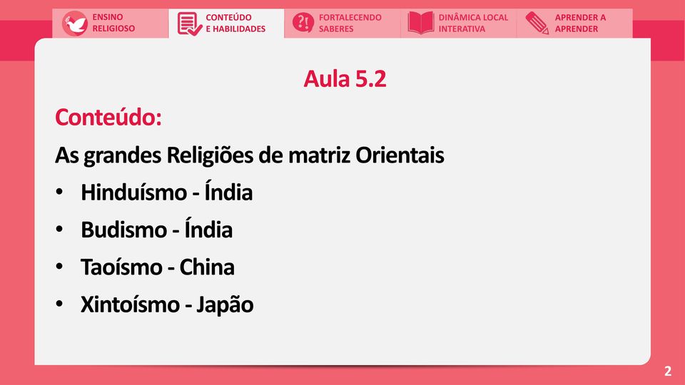 de matriz Orientais Hinduísmo -