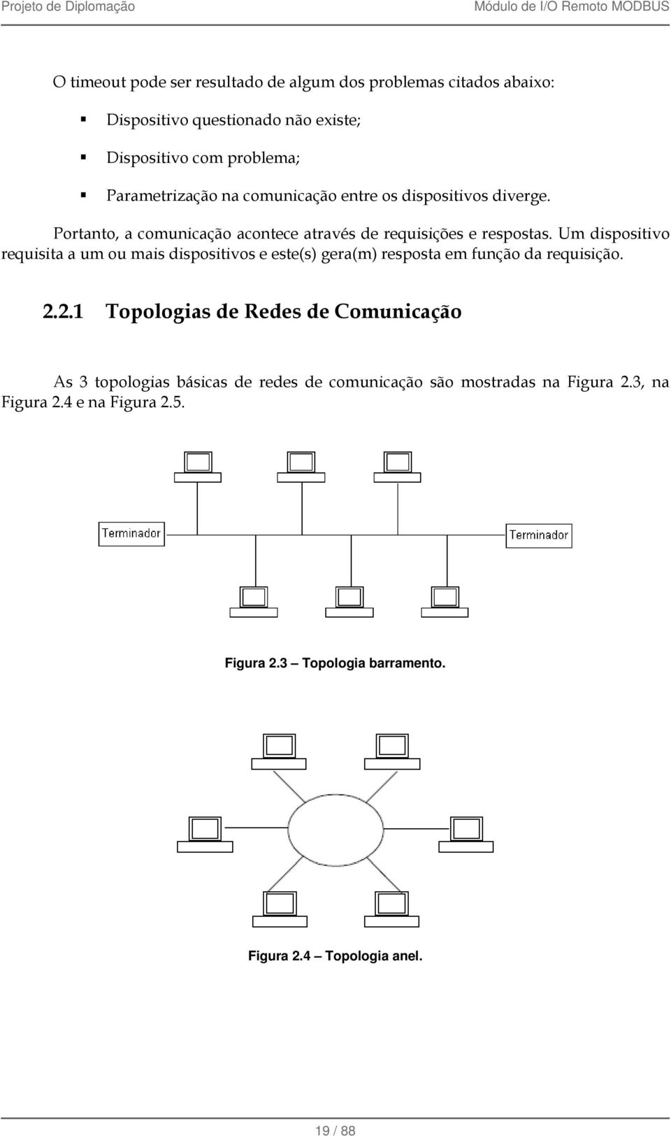 Um dispositivo requisita a um ou mais dispositivos e este(s) gera(m) resposta em função da requisição. 2.