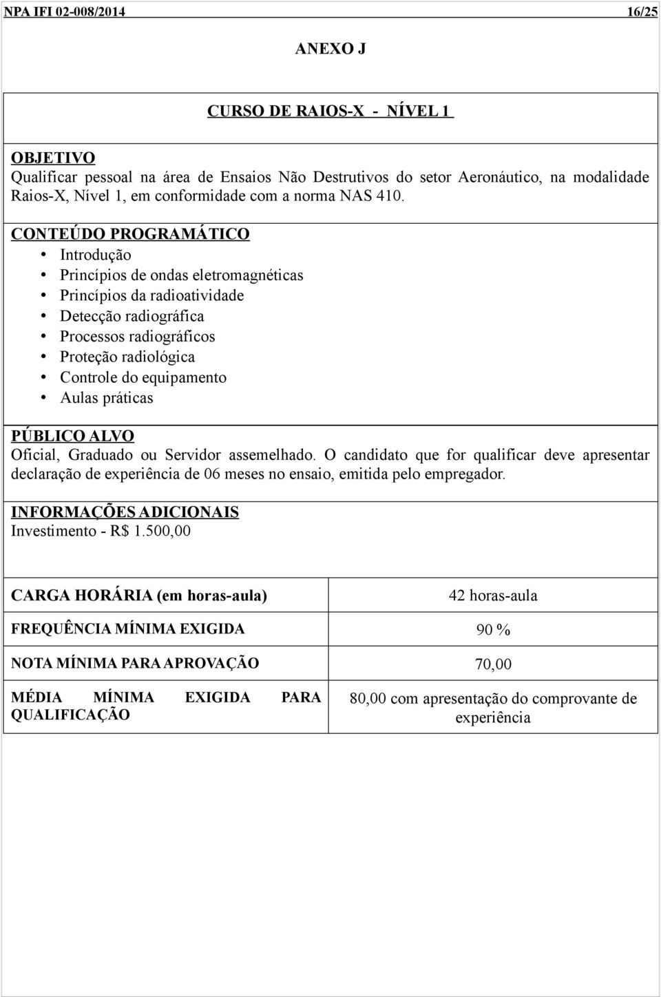 Introdução Princípios de ondas eletromagnéticas Princípios da radioatividade Detecção radiográfica Processos radiográficos Proteção radiológica Controle do equipamento